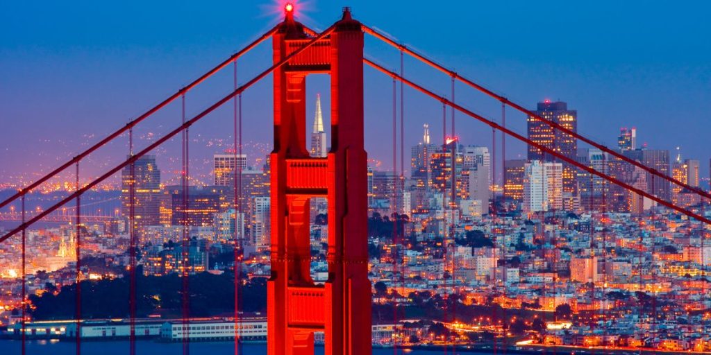 Reise til San Francisco