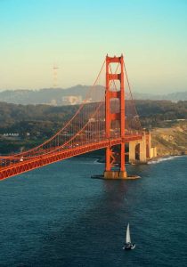 Reise til San Francisco og Los Angeles